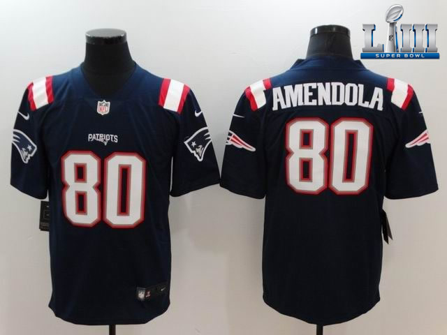 2019 New England Patriots Super Bowl LIII game Jerseys-152
